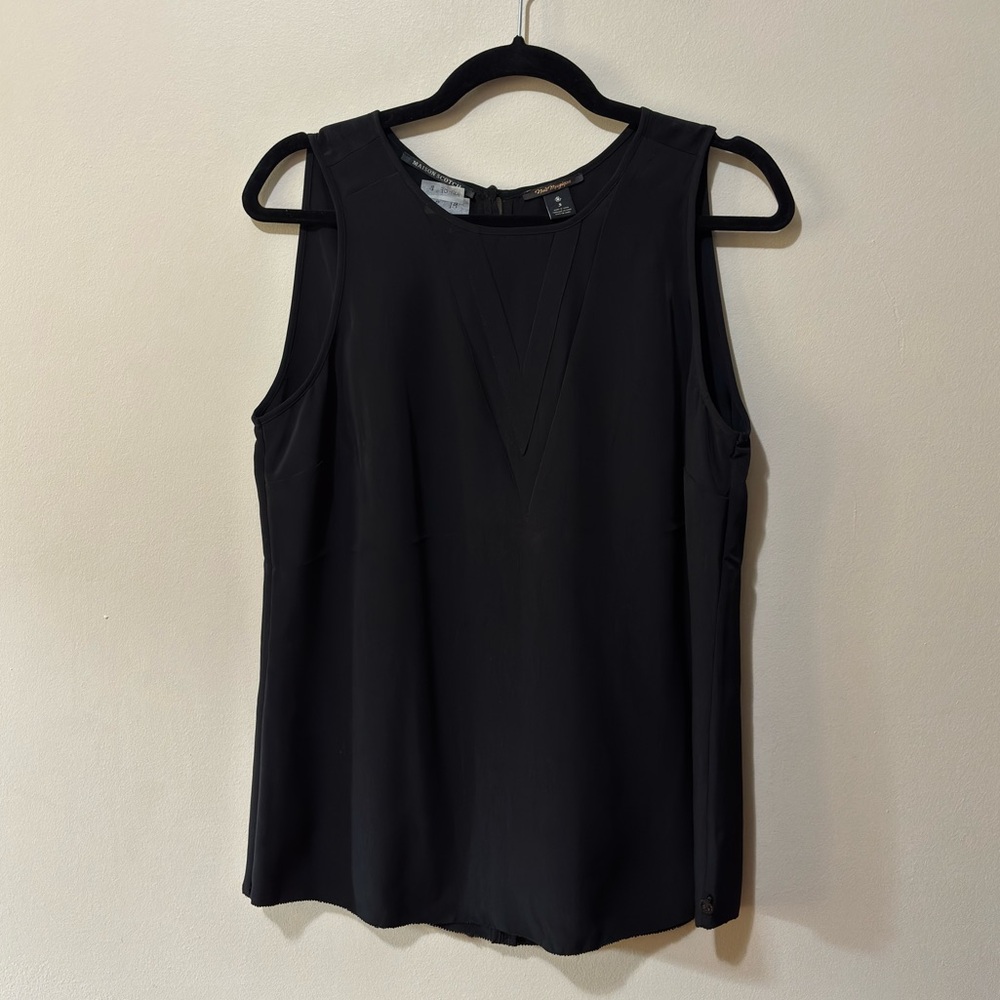 🌸Scotch & Soda Maison Scotch Elegant Black Sleeveless Top